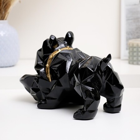 Black Buldog Candlete Station Black 27x17x27cm-5