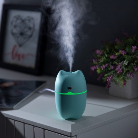 Moisturizer HM-17 "ears", ultrasound, 0.26 l, 2 W, backlight, USB (in comp-there)