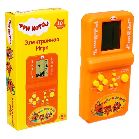 Electronic logical game "Three cats"