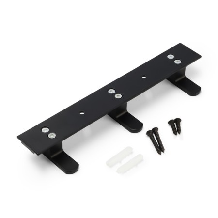 Cappio CVP007 hanger, aluminum, three -rod, black color-4