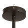 Isla chandelier 3x60W E27 Brown 48x48x22cm