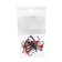 Lucky John bait hook for lures with a drop of color, No. 8/02