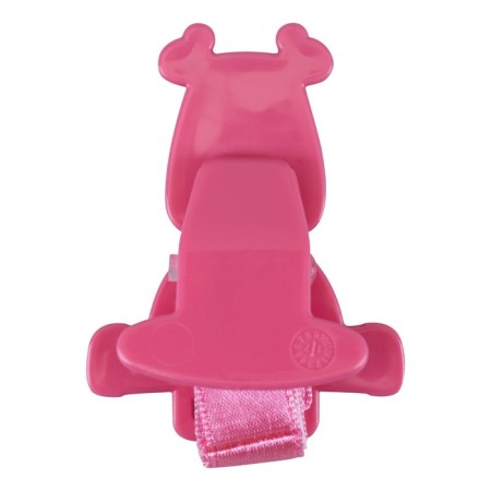 Nipple - Silicone dummy classic, with a chain and clothespin, from 0 months., Mix color-23