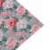 Paper packing craft white "Flowers", 50 x 70 cm
