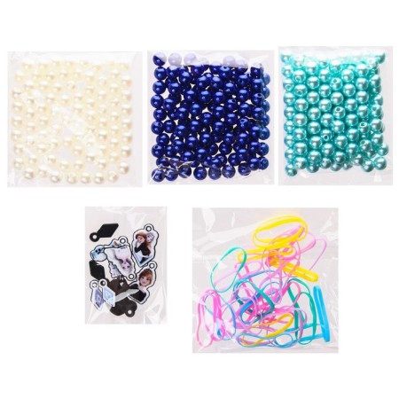 Set for creativity "Create your decoration, Elsa and Anna", make 10 charm with your own hands, cold heart, Disney-3