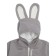 Combineson children, height 56 ​​cm, gray color