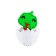 Game set “We sew a toy made of felt. Snake in the egg ”, 11 × 8 × 2 cm