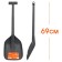 Airline snow cleaning shovel, plastic, 69 cm