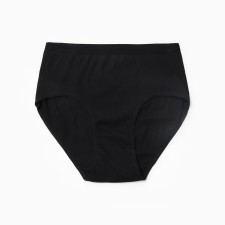 Women's cowards, black color, size 56-58