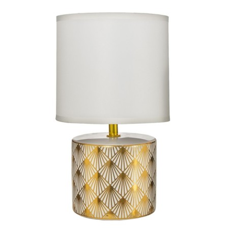 Birgit table lamp E14 40W white-gold 15x15x27 cm Risalux-7