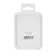 Cartholder for phone, leather, magsafe, white