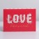 Gift folding box, packaging, “love”, 16 x 23 x 7.5 cm