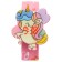 Watch of washing electronic, children, "unicorn", strap L-22.5 cm