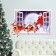 Sticker 3D Interior New Year 70*50cm