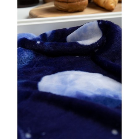 Texrepublic blanket, size 150x200 cm, blue color-8