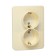 Double rosette with a Luazon Lighting "Orion" curtain, 16 a, hidden, with salary, beige