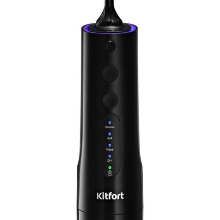 Irrigator KitFort KT-2912-1, portable, 150-360 ml, 4 modes, 4 nozzles, batteries, black-3