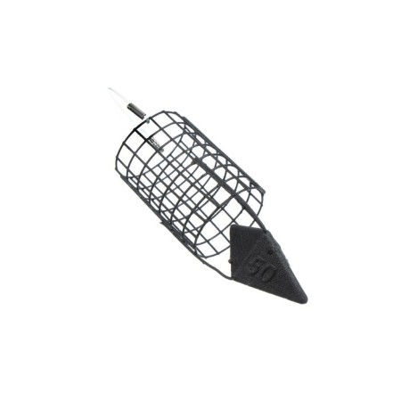Metal hand-feeder X-Feeder ME Bullet 4K M Grid, color Matt Black, 50 g, 35 ml-1