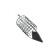Metal hand-feeder X-Feeder ME Bullet 4K M Grid, color Matt Black, 50 g, 35 ml