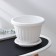 Pot for flowers with the Sylver Eco Podon, 2.6 l, d = 20 cm, white color