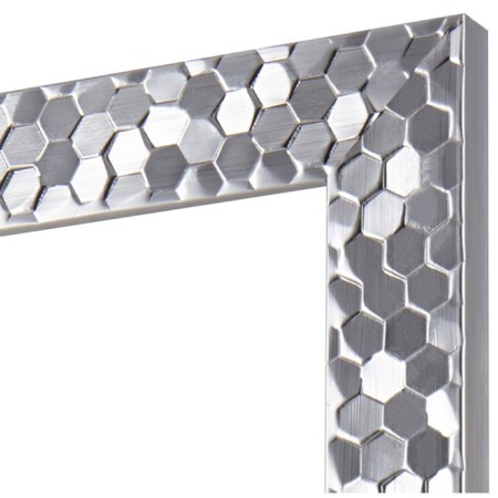 Frame for paintings (mirrors) 40 x 50 x 2.7 cm, plastic, calligrata 651628, silver-2