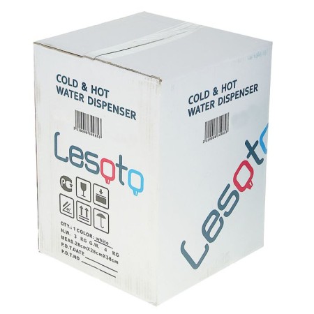 Lesoto 34 tk water cooler, only heating, 550 watts, white-6