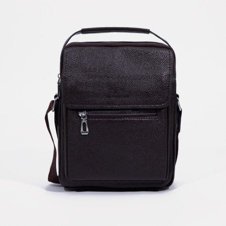 Male bag, brown color-1