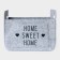 Sweet Home storage basket, 37 × 28 × 22 cm, gray color