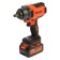 Gaikovert battery Kingqueen KQ-287, shock, 18 V, 2x4 Ah, 600 nm, 1/2 ", 3 modes