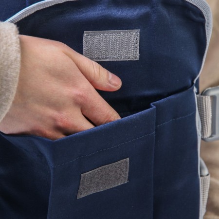 Stark Kangaroo backpack, dark blue color-3