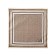 Men's nasal male Ethel "Sergio" 30*30 cm, (set 12 pcs,) central crown, Fig. Mix