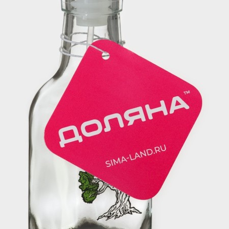 Glass bottle for sauces and oils of the olive tree, 200 ml, 5 × 20 cm-4