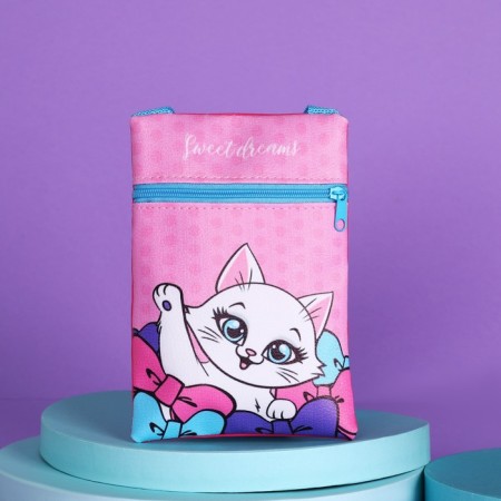 Gift set for the girl “Kitik”, bag, gum set, notebook, tattoo-3
