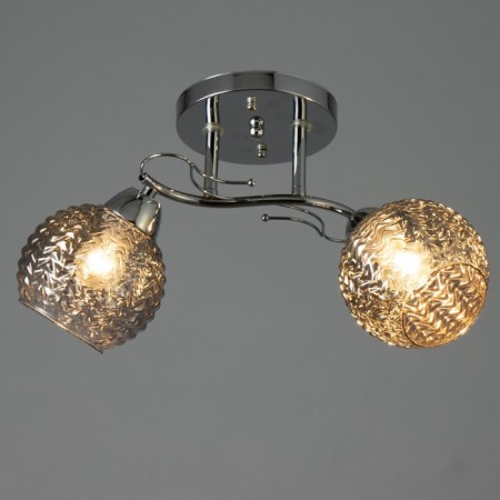 Causte "Erion" 2he27 40W chrome 44x18x24 cm Bayerlux-2
