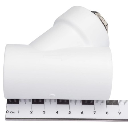 The mesh filter is "Political", polypropylene, d = 32 mm, internal-3