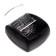 Scraper magnetic with 30 paper clips, roller feed mechanism, black