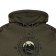 Male sweatshirt is laid down, the color is dark hack, size 46 (m)