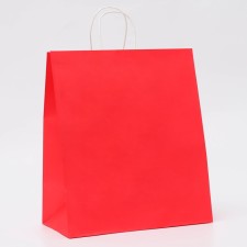 Craft fuchsia package, round handle, 32 x 19.5 x 37 cm, 120 g