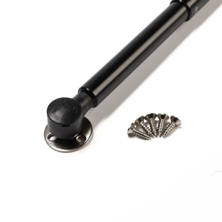 Gazlift 100n Cappio, closer, silent opening/closing, black, additional protection, 2 pcs.-6