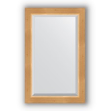 Mirror with fatset in the baguette frame - pine 62 mm, 51 x 81 cm, EvoForm