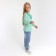 Sweatshirt for girl KAFTAN "Basic Line" size 32 (110-116), mint color