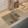 Quartz-quartz-quartz Uperwood Quartz UPD-05, rectangular two-section, color 02 Bezh 1066700