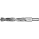 Zubrov metal drill, steel P6M5, protected shank, 18 x 191 mm, class in