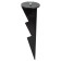 Holder Ground Era DG-02 for spotlights and landscape lamps, black