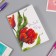 Photo album soft. In 36 photos 10x15 cm, plastic. sheets "tulips"