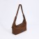 Baget bag with zipper, the color is light brown