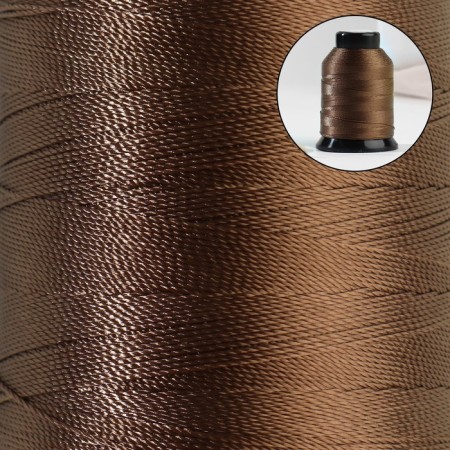 Shoe threads, 86l, 250 m, brown color-1