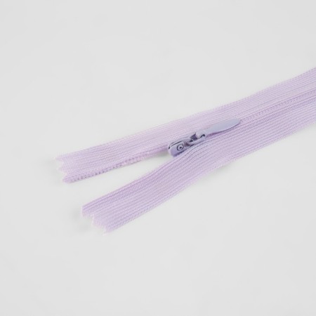 Lightning secret, No. 3, non -proceeding, locking machine, 60 cm, lilac color-1