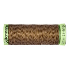 Нить Top Stitch для отстрочки, 30 м, 744506 (124 золотисто-коричневый)