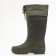 Male boots with insulation, olive color, size 45